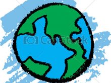 220x165 Earth Drawing Clipart Earth Sketch Crayon Kids Drawing Of Earth