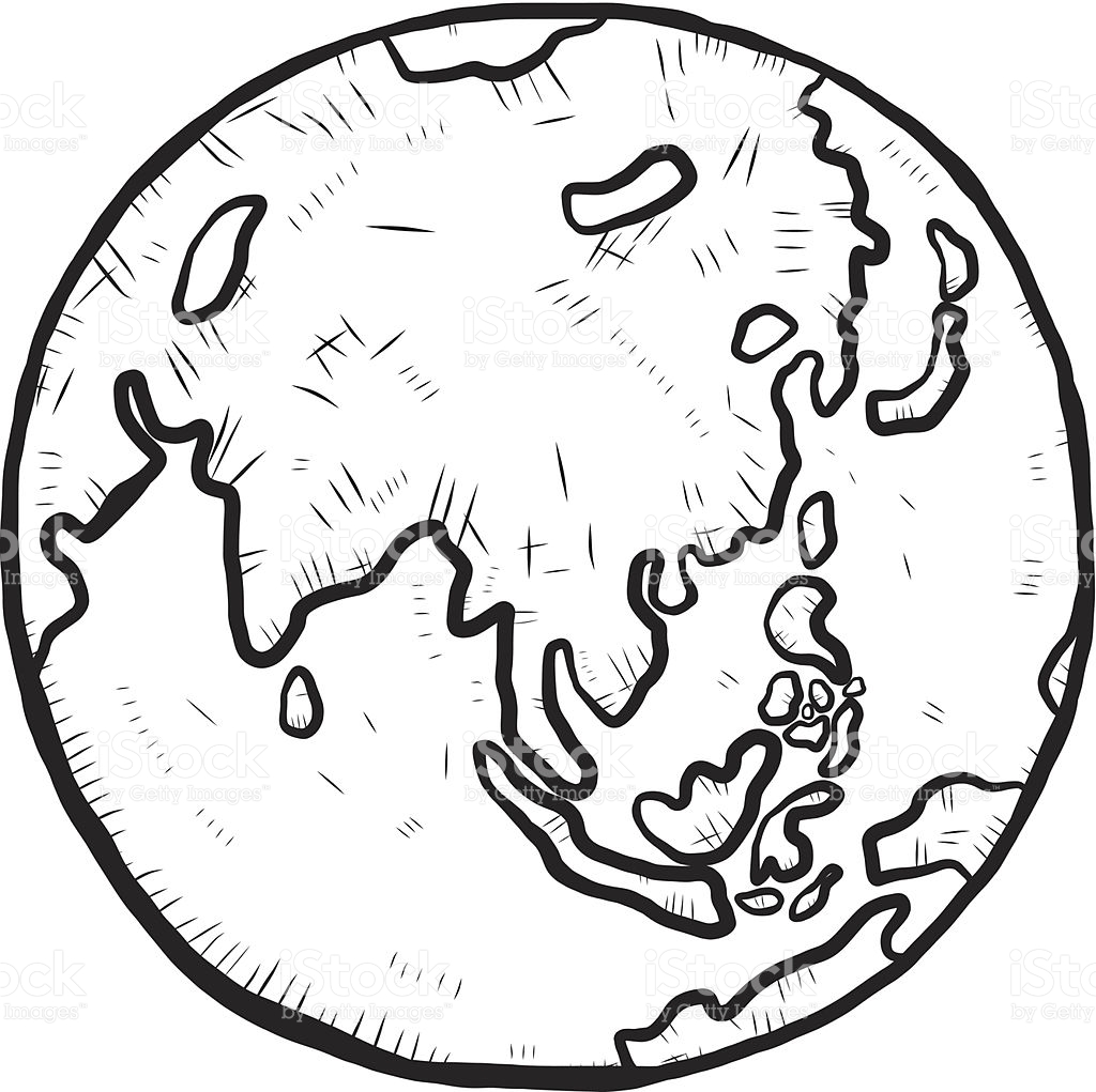 1024x1021 Drawn Earth Drawing