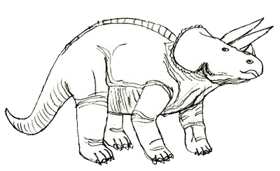 400x244 How To Draw A Dinosaur