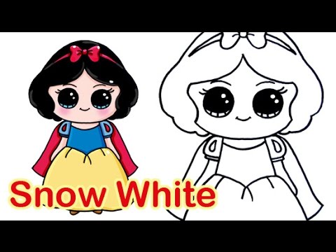 480x360 How To Draw Disney Princess Snow White Cute And Easy