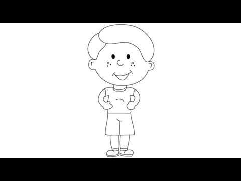480x360 How To Draw A Boy