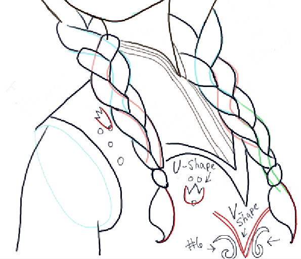 595x512 How To Draw Princess Anna From Frozen Step By Step Tutorial