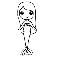 235x238 How To Draw A Mermaid Drawing Lesson Painting