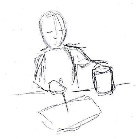 456x461 Collection Of Easy Gesture Drawing Examples High Quality