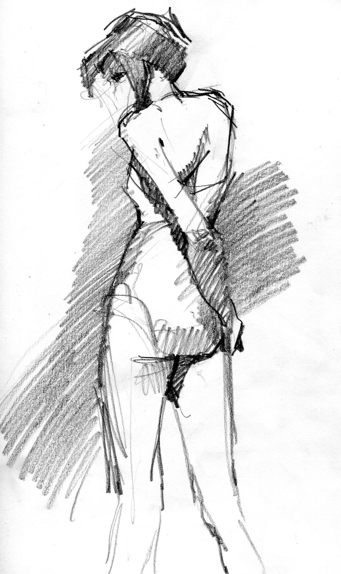 1190x2000 Cat And Mouse Catch Gesture In Figure Drawing Drawing