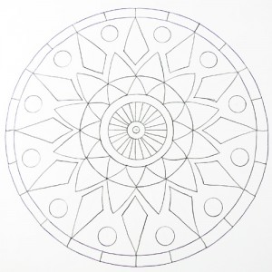 300x300 How To Draw A Mandala Using Grids
