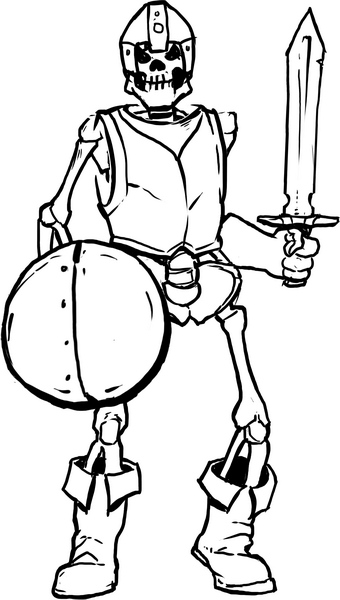 340x600 Photos Skeleton Drawings For Kids,