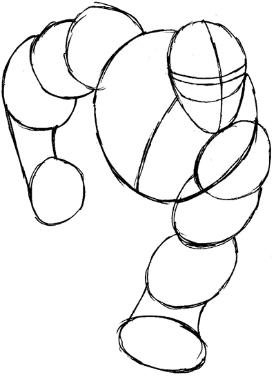 400x546 How To Draw Beast From Marvel's X Men Superhero Team Drawing