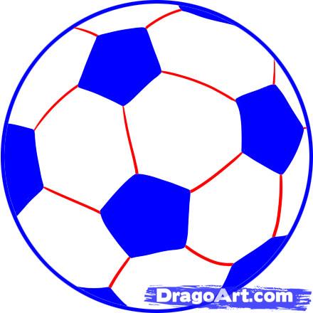 440x440 Collection Of Soccer Ball Drawing Easy Step By Step High