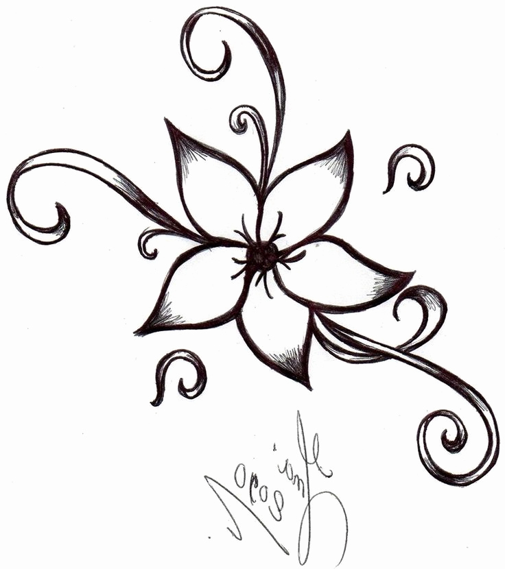 736x830 Simple Designs To Draw Best 25 Easy Tattoos To Draw Ideas