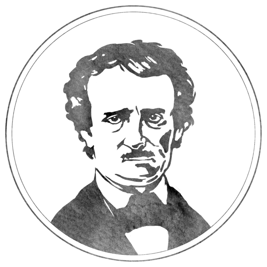 894x894 Edgar Allan Poe Portrait By Davidaguado142