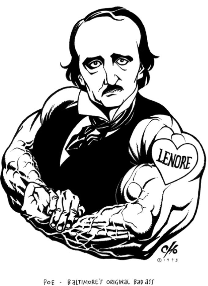 679x931 Happy Birthday Edgar Allen Poe!