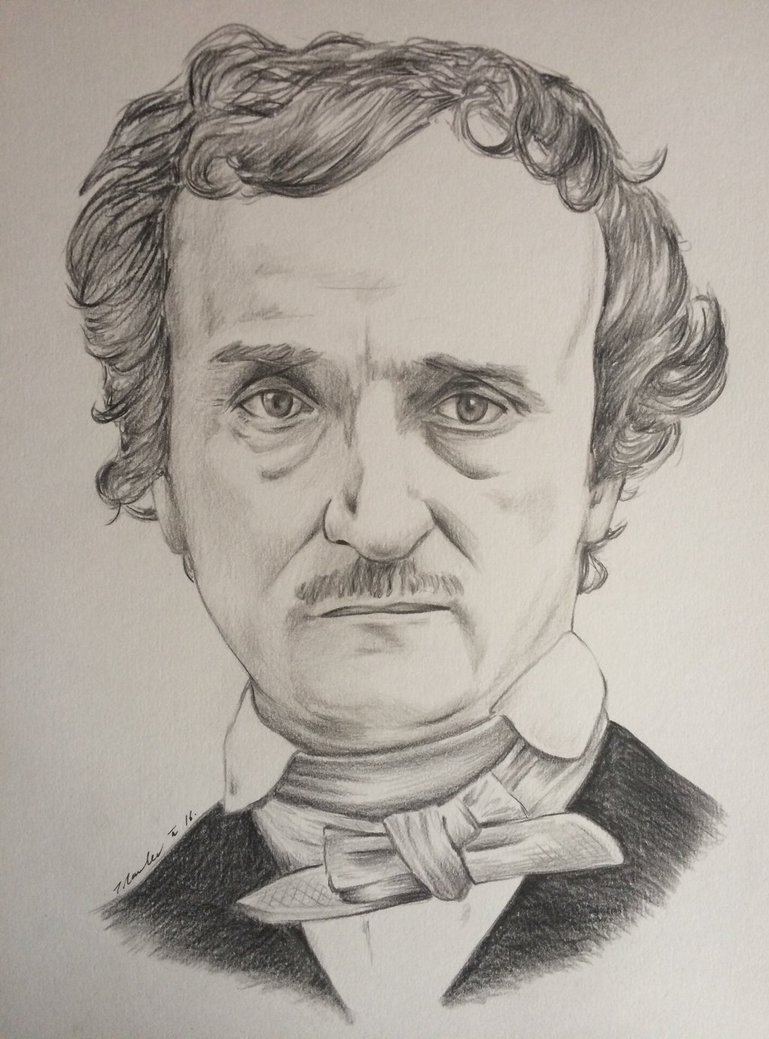 Edgar Allan Poe Drawing at GetDrawings | Free download