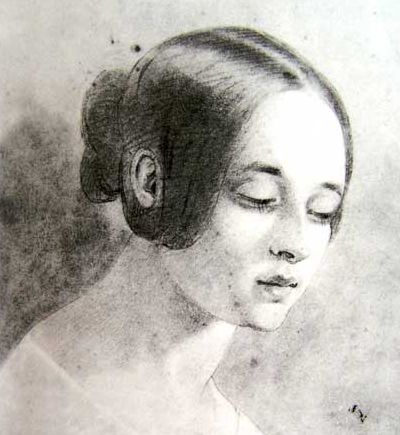 400x435 This Drawing Was Done By Edgar Allan Poe!!! Writers What They