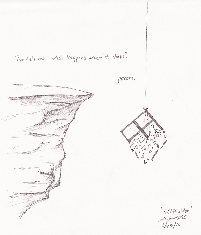 800x932 Drawn Cliff Cliff Edge