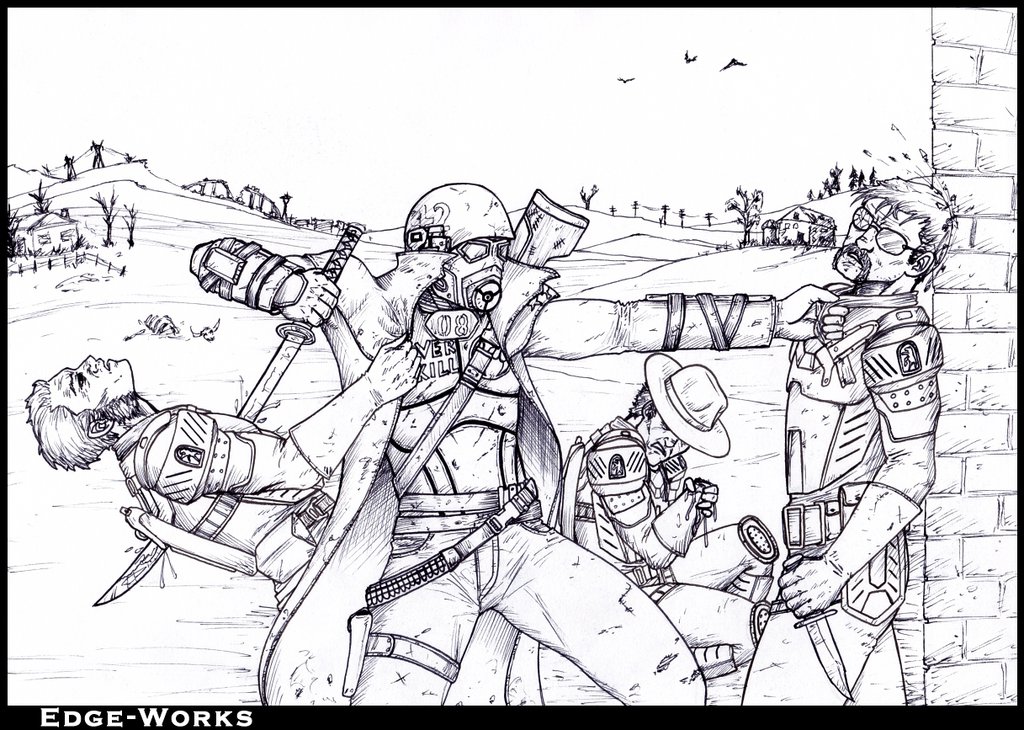 1024x730 Fallout Ranger Commission By Edge Works