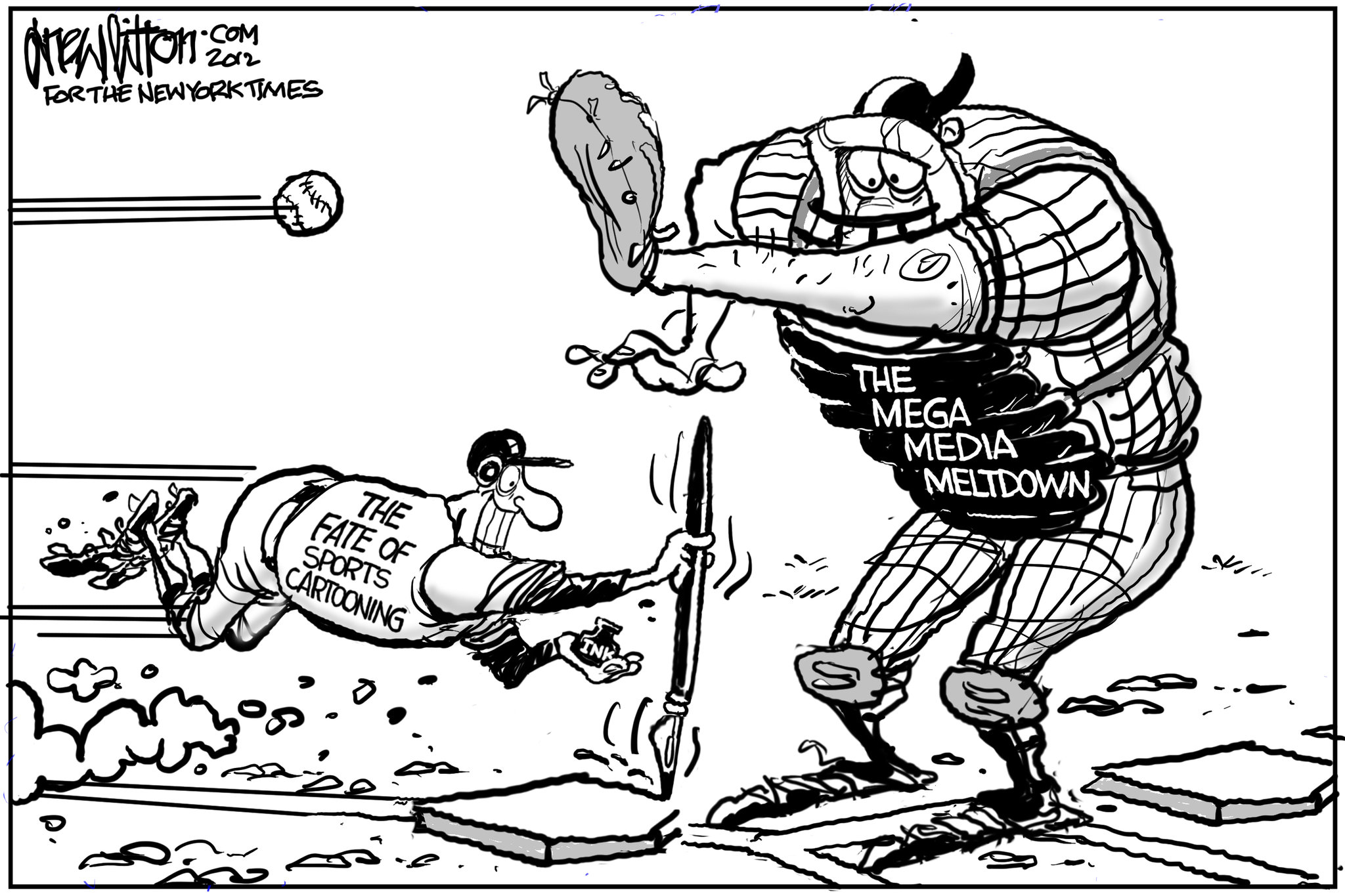 2048x1365 Yellowing Paper And Vanishing Ink As Sports Cartooning Declines