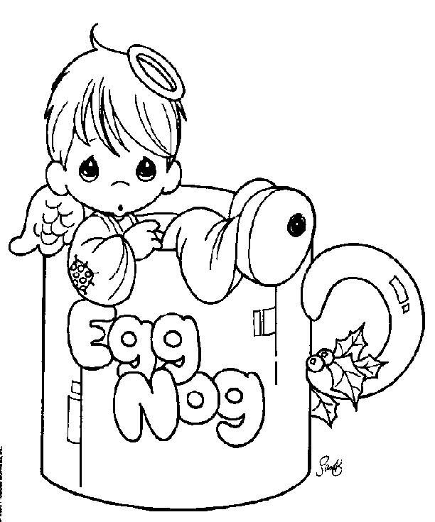 612x735 Precious Moments Coloring Pages