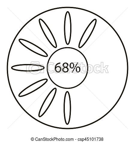 450x470 Sixty Eight Infographics, Outline Style. Sixty Eight Drawings