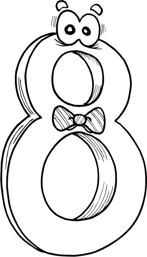 600x1045 Coloring Page 8 Coloring Page 8 8 Coloring Page Preschool In Good