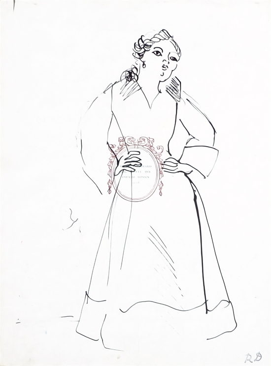 Elegant Dress Drawing at GetDrawings | Free download
