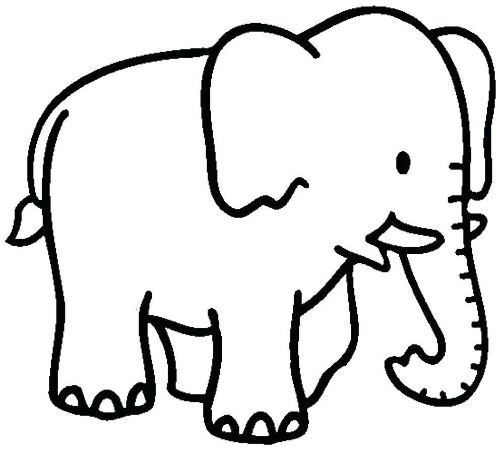 1000x900 Limited Cartoon Elephant Pictures To Print Coloring Pages