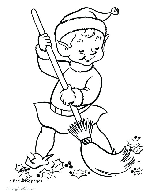 670x820 Elf On The Shelf Coloring Pages To Print Elf Coloring Pages