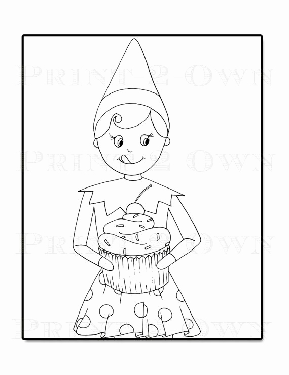 570x738 Elf On The Shelf Coloring Pages Elf On The Shelf Drawing Ohmygirl.us