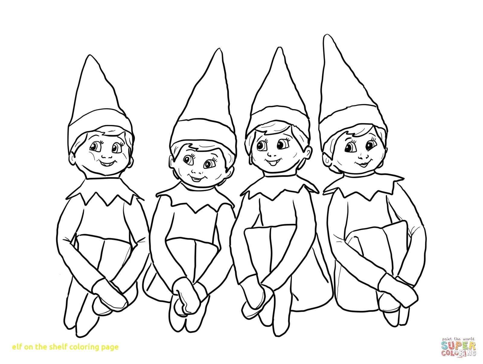 Elf On The Shelf Drawing On Pictures at GetDrawings | Free download