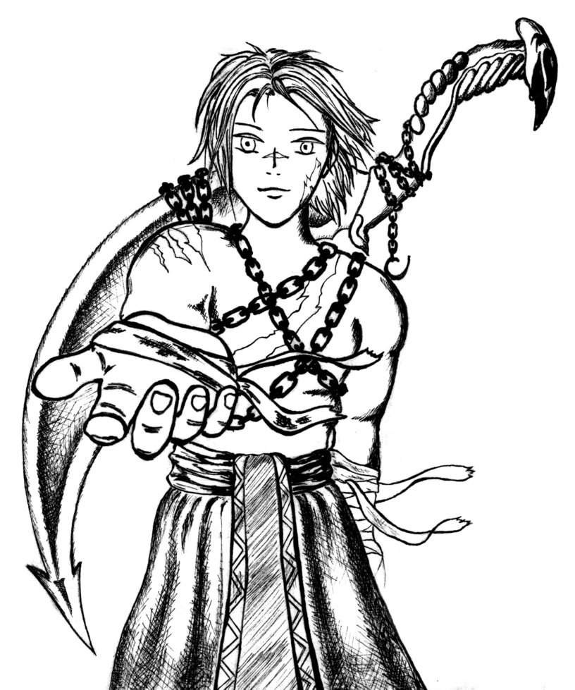 816x979 Sidapa, God Of Death By Cjec21