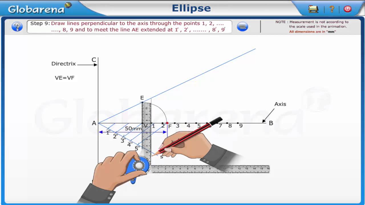 Ellipse Drawing at GetDrawings | Free download