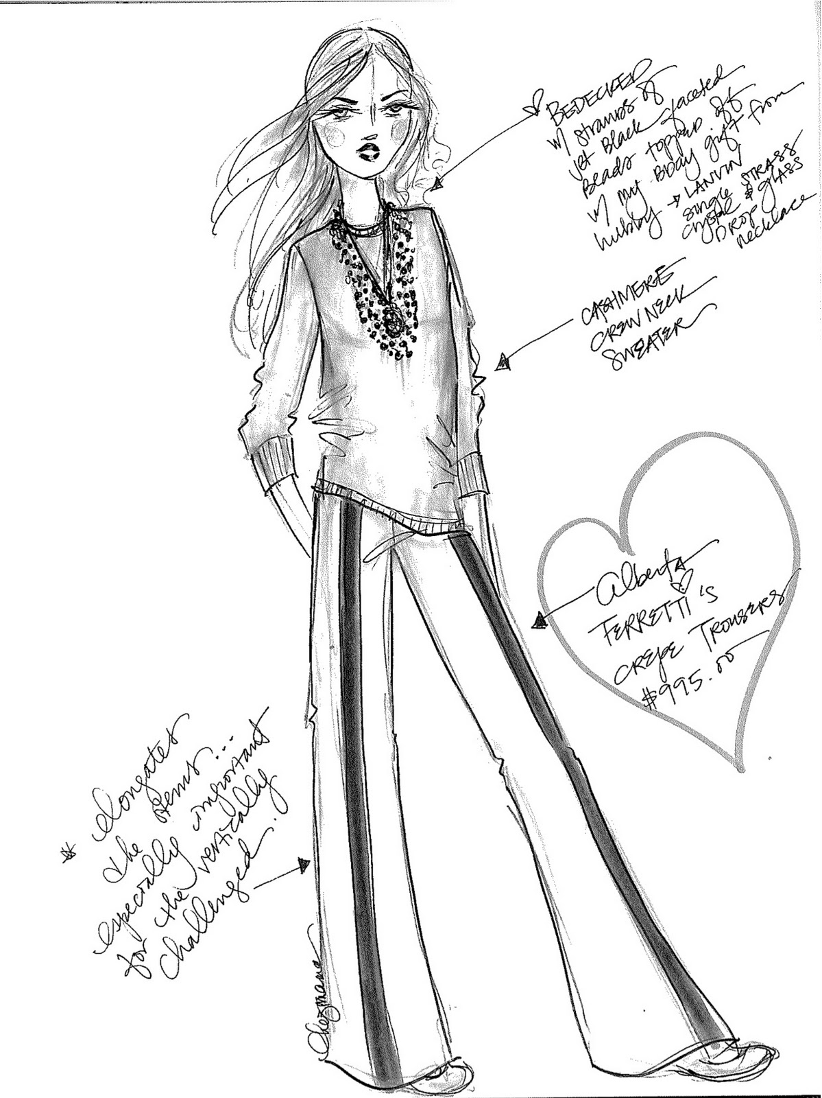 1199x1600 The Daily Illustrienne E L O N G A T I O N