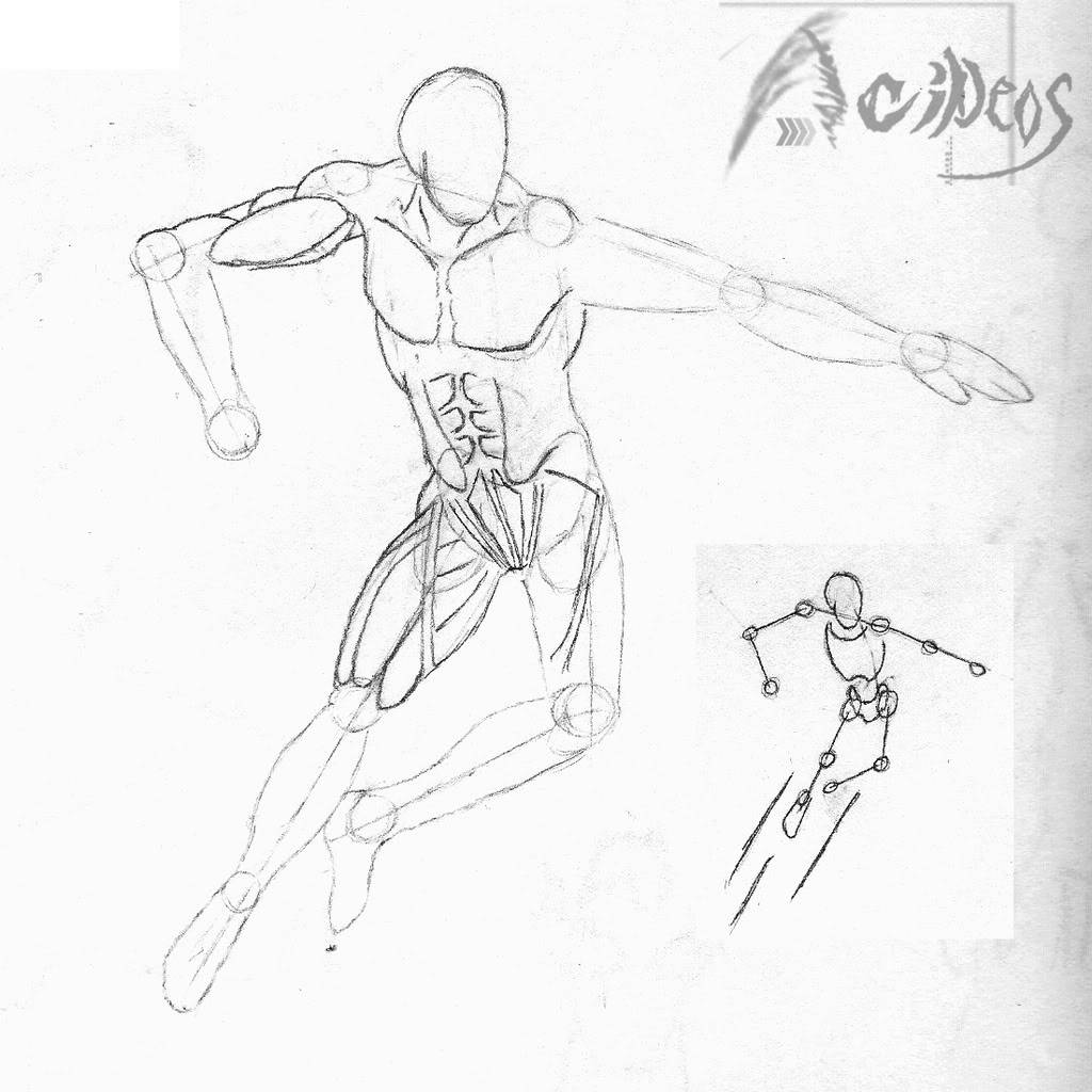 1024x1024 Figure Drawing Study