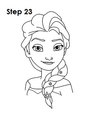 Elsa Frozen Drawing Full Body at GetDrawings | Free download