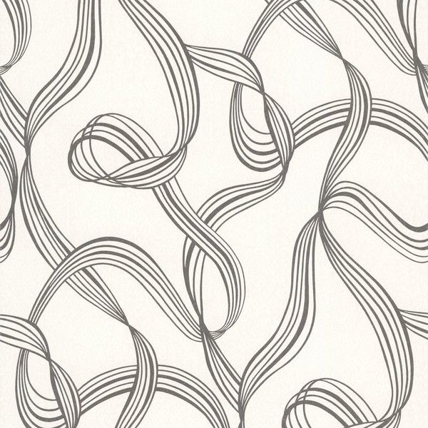 600x600 Decadence Aria Ribbon Swirl 33' X 20.5 Abstract 3d Embossed