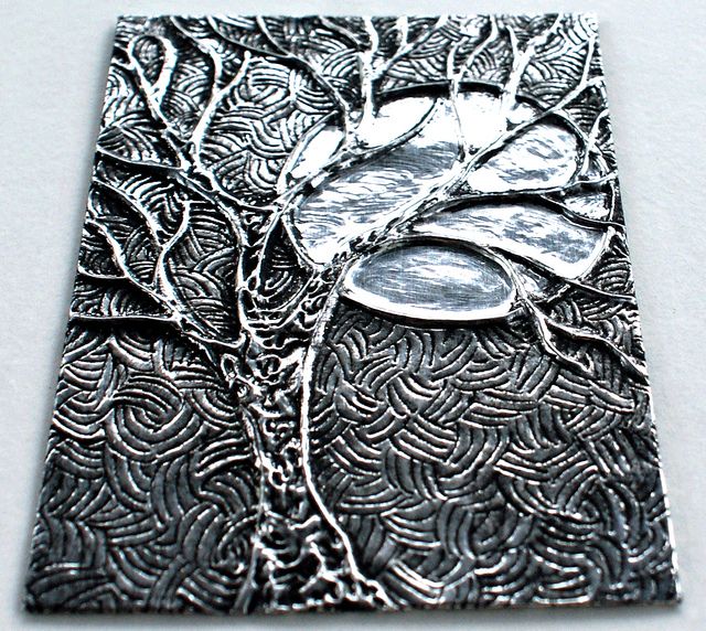 640x572 The 126 Best Foil Art Images On Metal Embossing, Metal