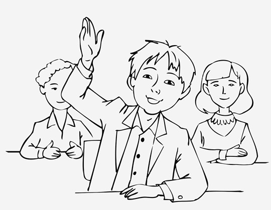 540x419 Emergency Room Visit Printable Image Illustration Sketch