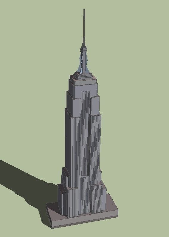 567x797 Trade Empire State Building 3d Cgtrader