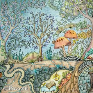 Enchanted Forest Drawing at GetDrawings | Free download