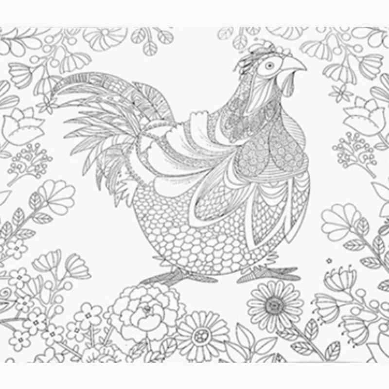 800x800 The Enchanted Forest Book Coloring For Adult Kid Painting