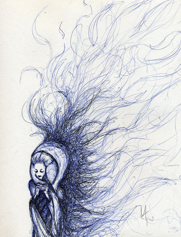 685x900 The End Drawing By Mark M Mellon