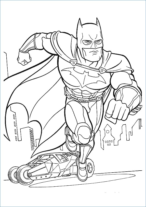 595x842 Penguin Batman Enemy Coloring Page
