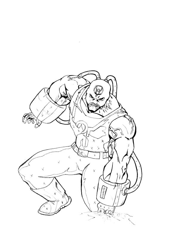 600x792 Bane Batman Enemy Coloring Pages Best Place To Color