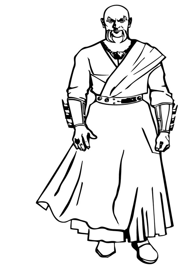 607x850 Batman's Enemy Coloring Pages