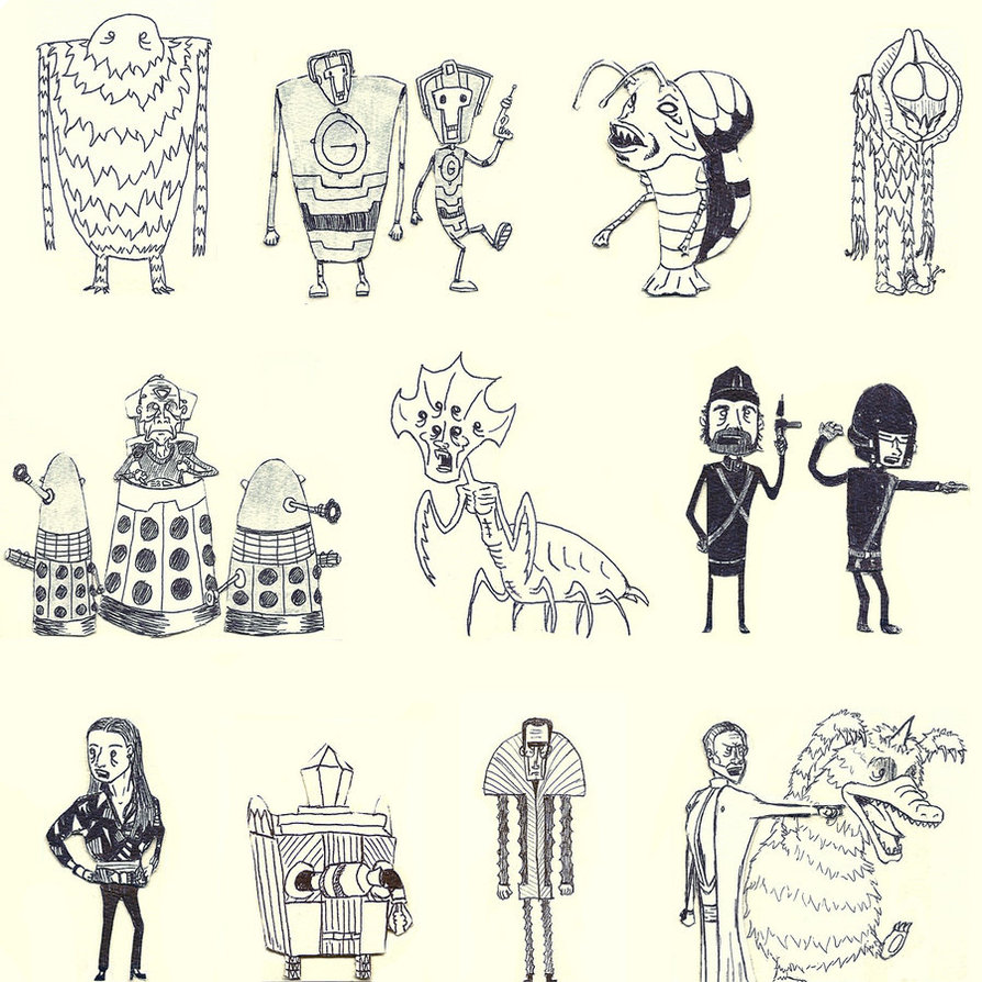 894x894 Doctor Who Enemy Dump By Jaktheterrible