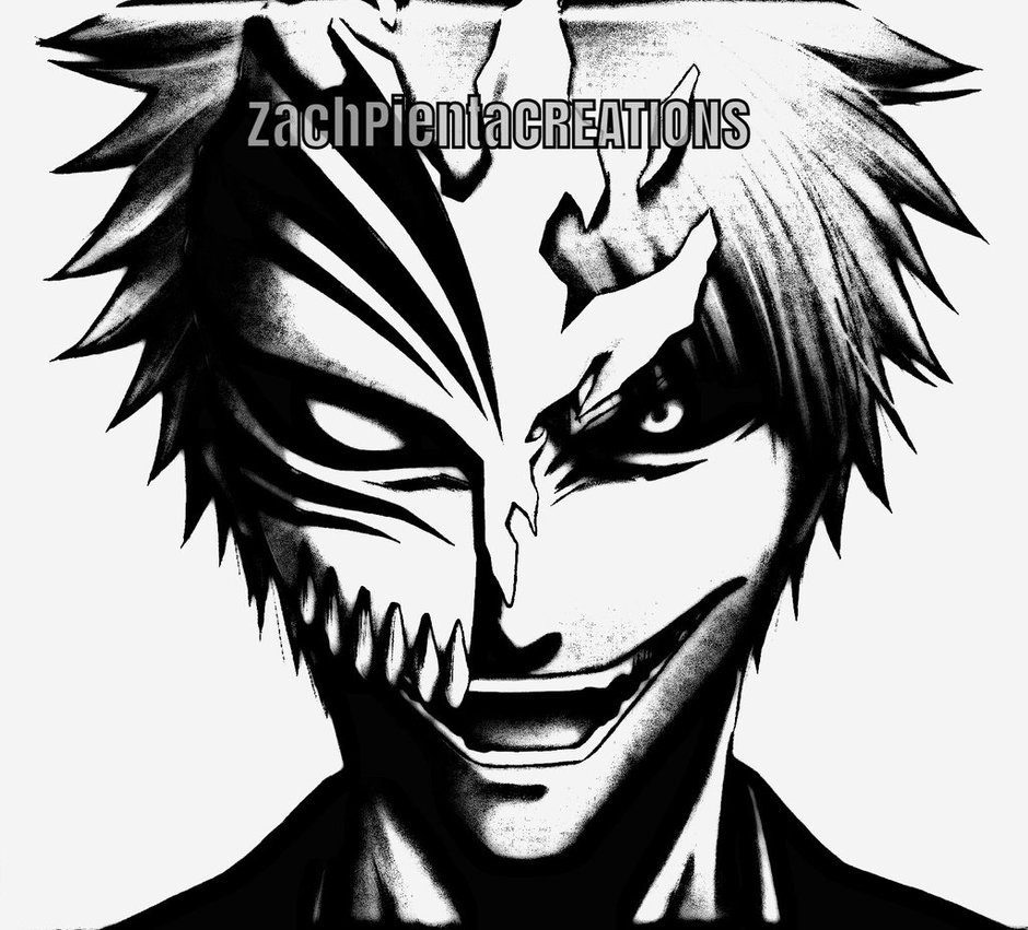 940x851 Epic Edited Hollow Ichigo By Zachpientacreations