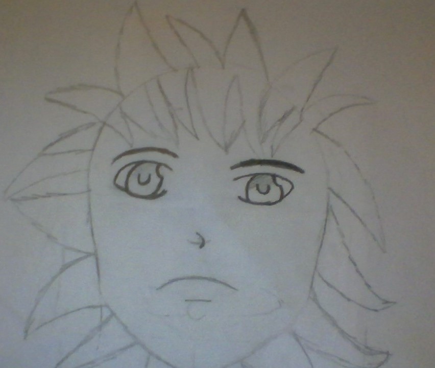 852x720 My First Boy Anime Drawing (Epic Fail) By Minnielover310