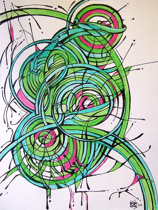 526x700 Equinox Drawing By Kyle Long