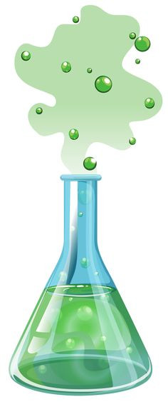 236x563 Beautiful Erlenmeyer Flask Clip Art Chemistry Conceptual Drawing