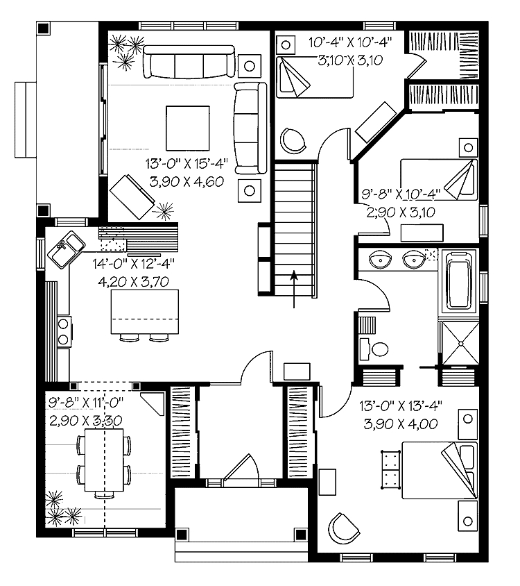 750x844 Floor Plans And Cost To Build Homes Floor Plans House Building